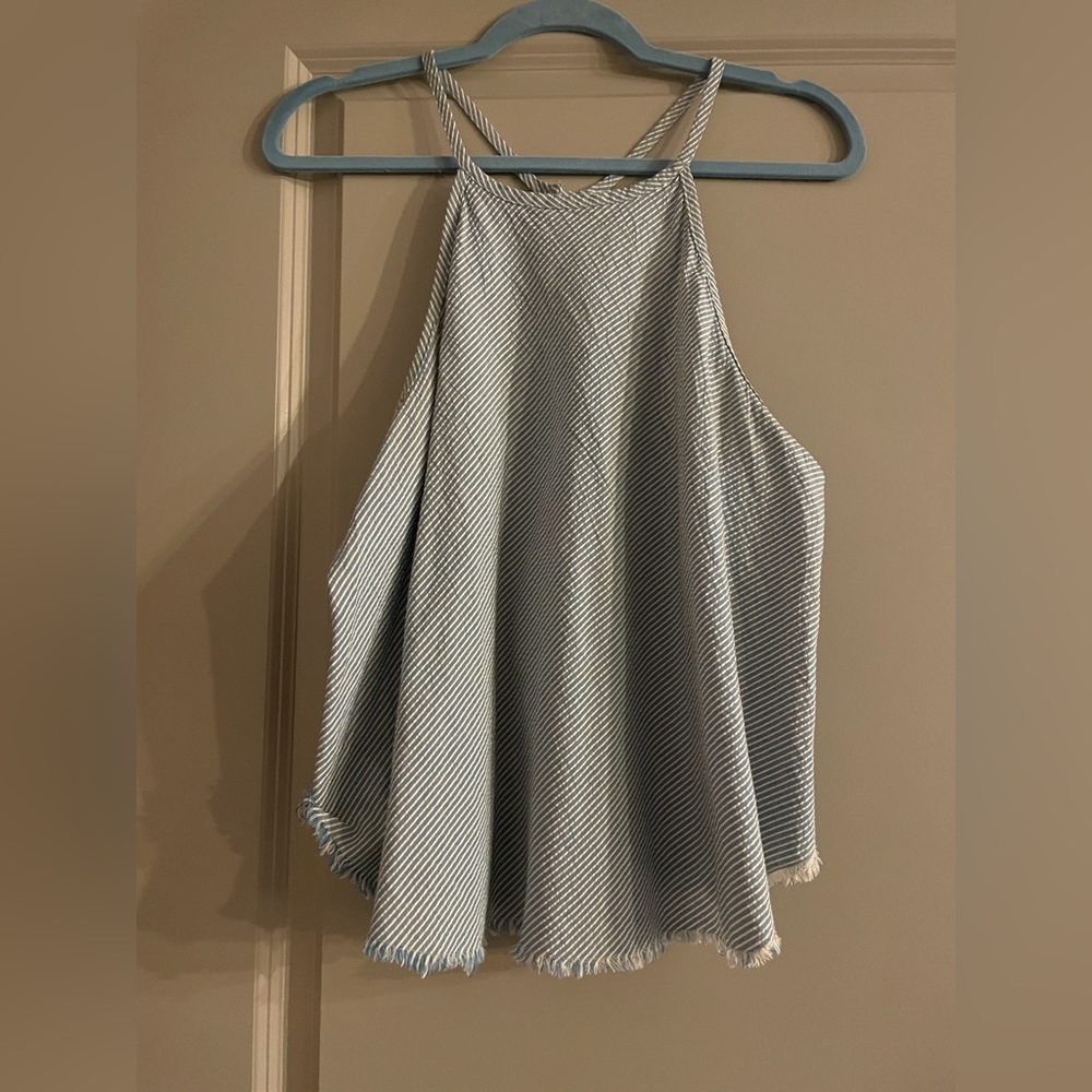 krazy searsucker top